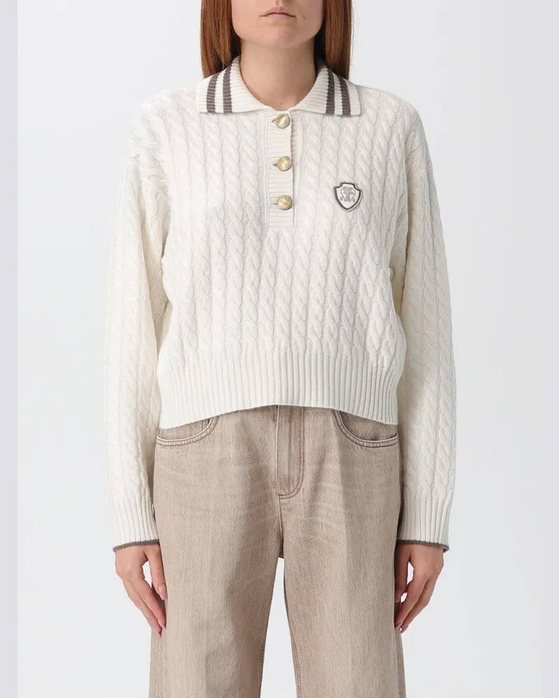 Brunello Cucinelli Polo damen Weiß