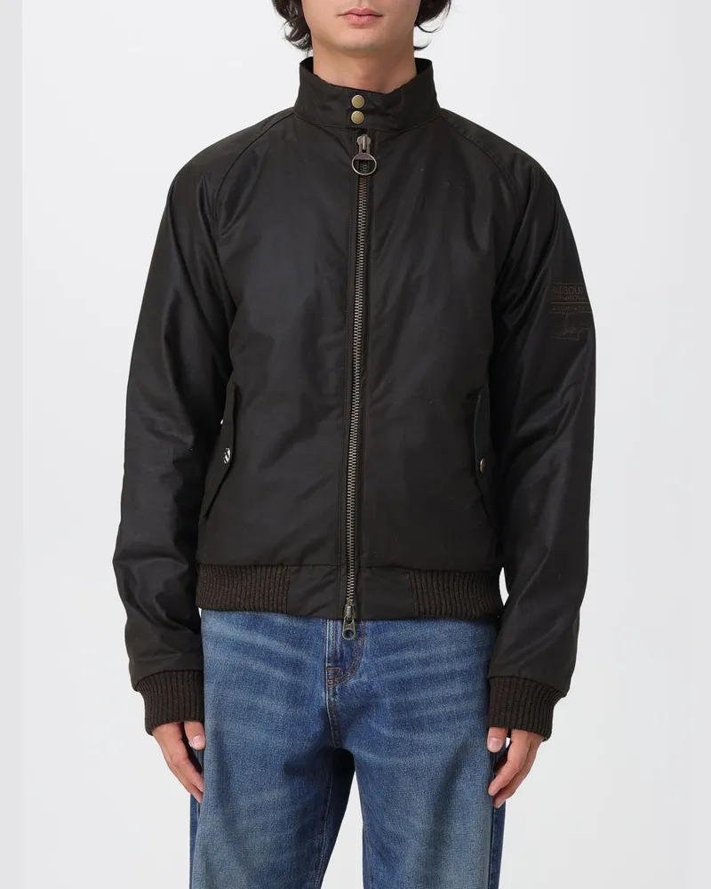 Barbour Mantel herren Schwarz