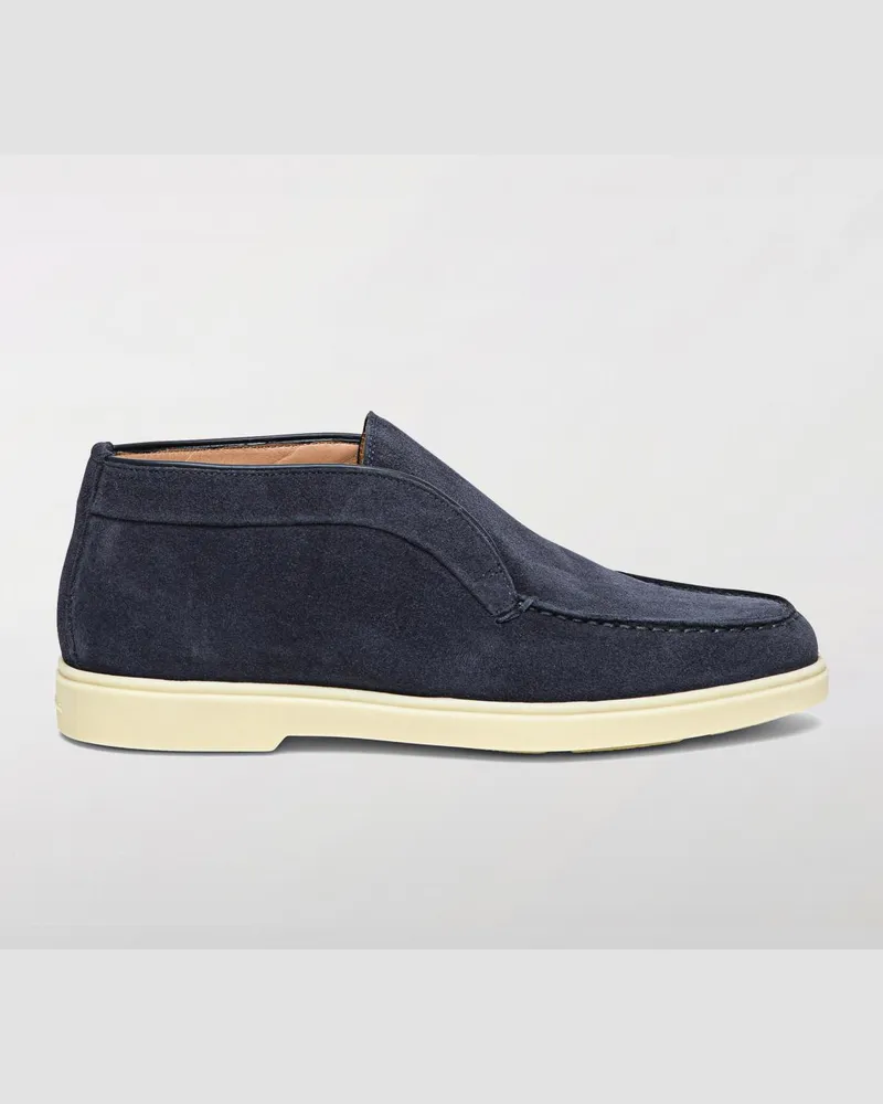 Santoni Flache stiefeletten damen Blau