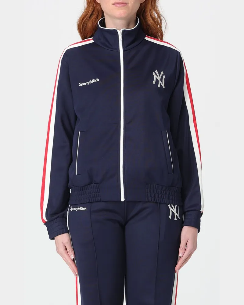 SPORTY & RICH Pullover herren Sporty & Rich Navy