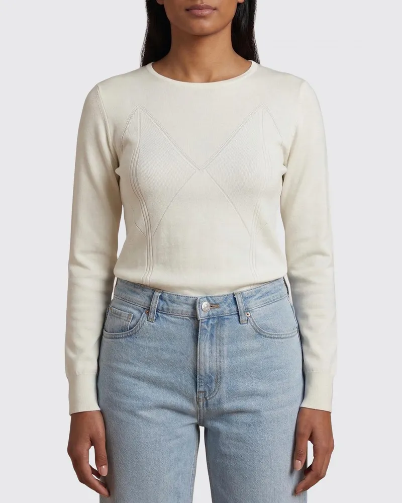 Elisabetta Franchi Pullover damen Ivory