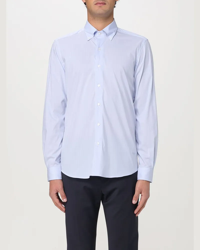 Fay Hemd herren Blau