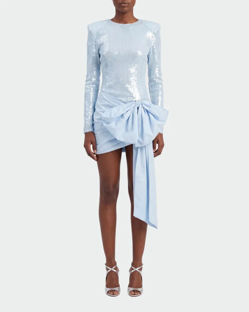 ROTATE Birger Christensen Kleid damen Blau