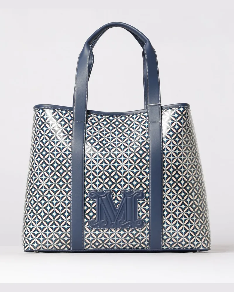 Max Mara Schultertasche damen Blau