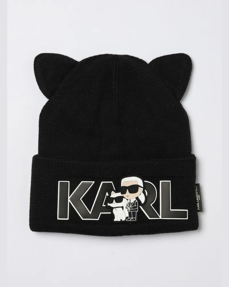 Karl Lagerfeld Hut kinder Schwarz