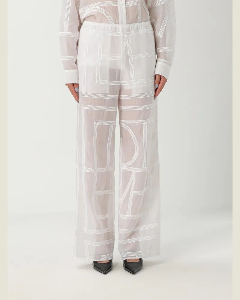Totême Hose damen Weiß