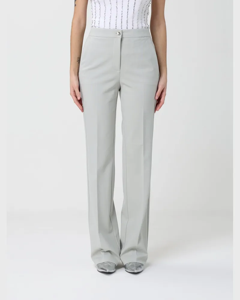 Pinko Klassische Crêpe-Hose von Grau