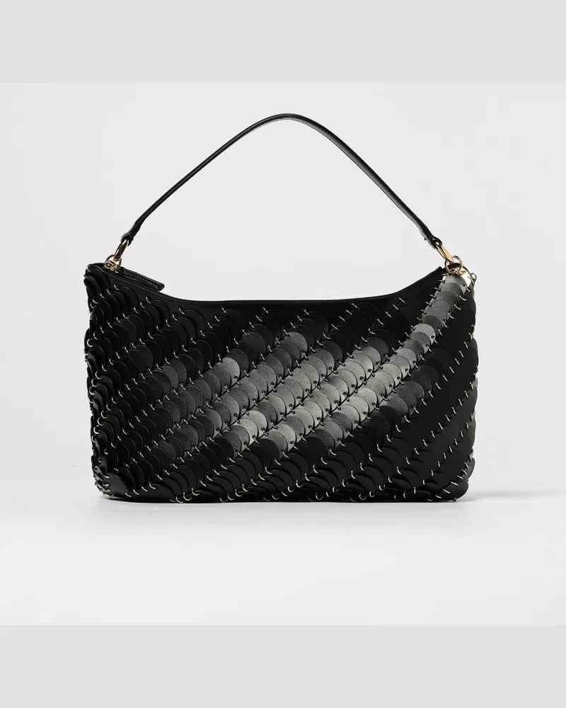 Paco Rabanne Schultertasche damen Schwarz