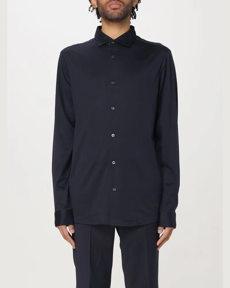 Emporio Armani Hemdbluse damen Blau