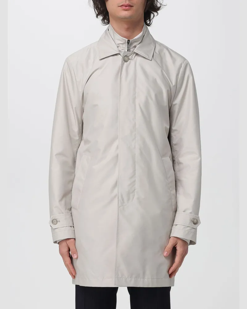 Fay Mantel herren Cream