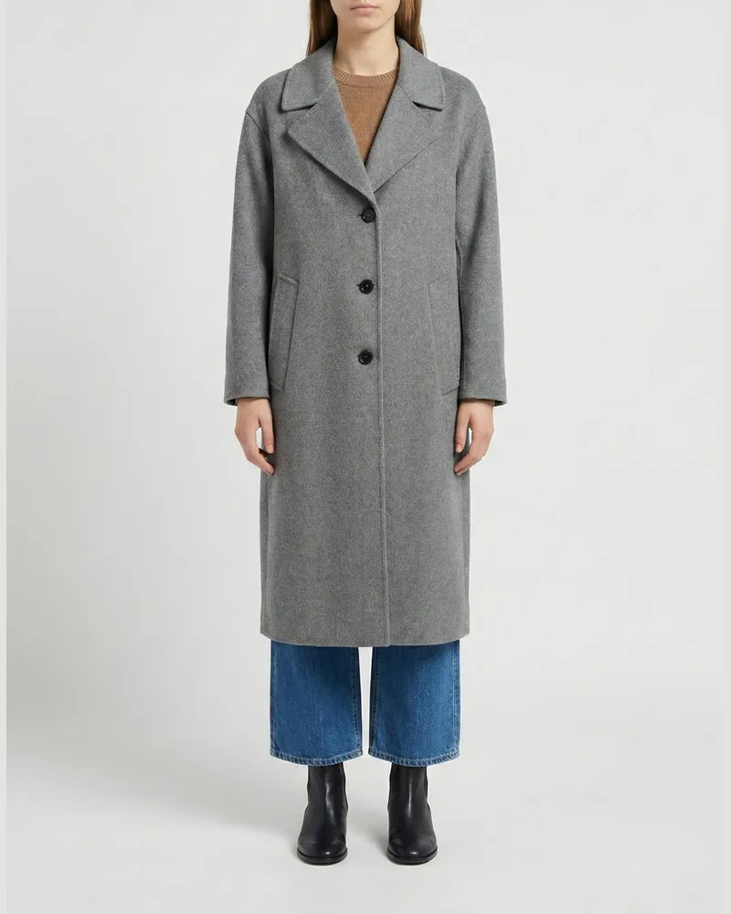 Max Mara Mantel damen Grau