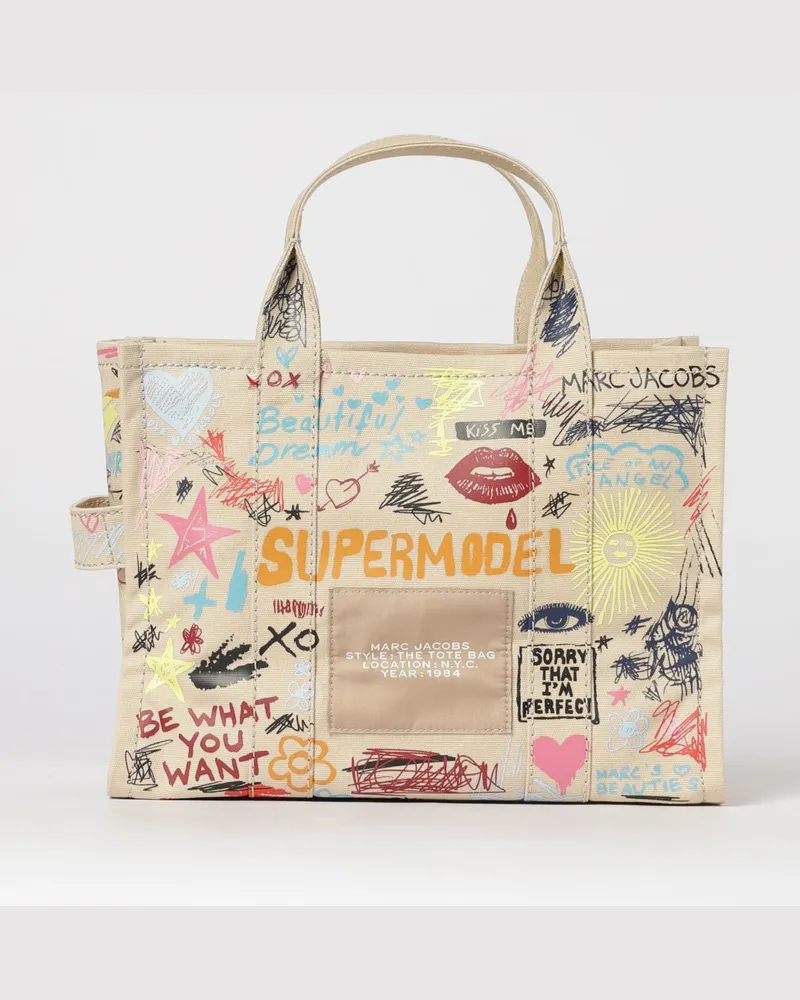 Marc Jacobs Schultertasche damen Beige