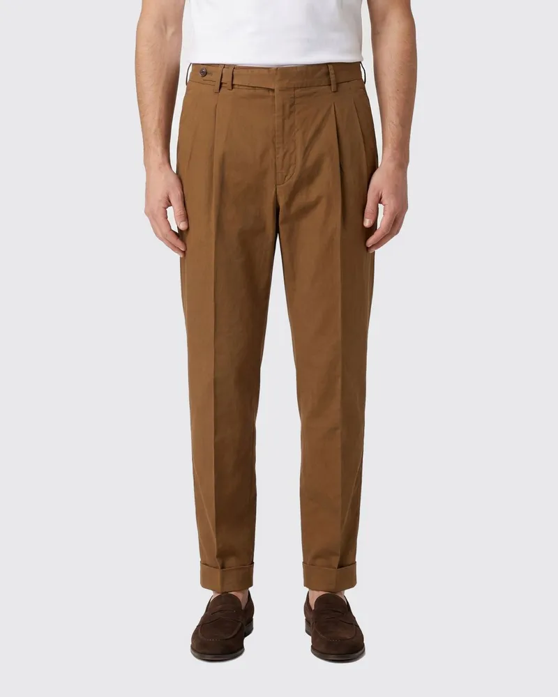 PT TORINO Hose herren Kaffee