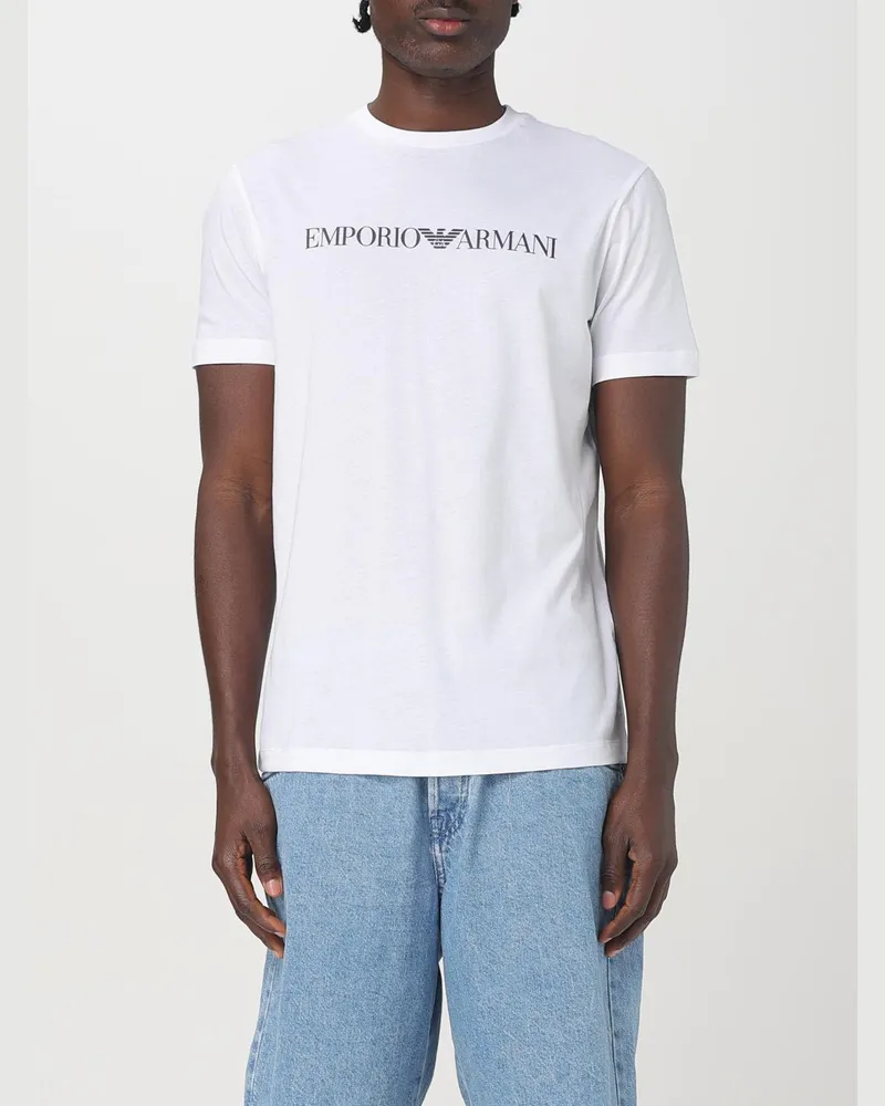 Emporio Armani T-shirt herren Weiß