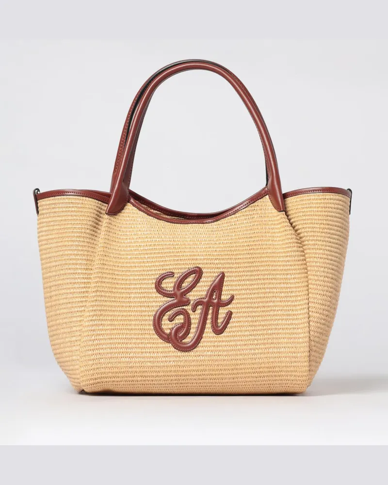 Emporio Armani Schultertasche damen Natural