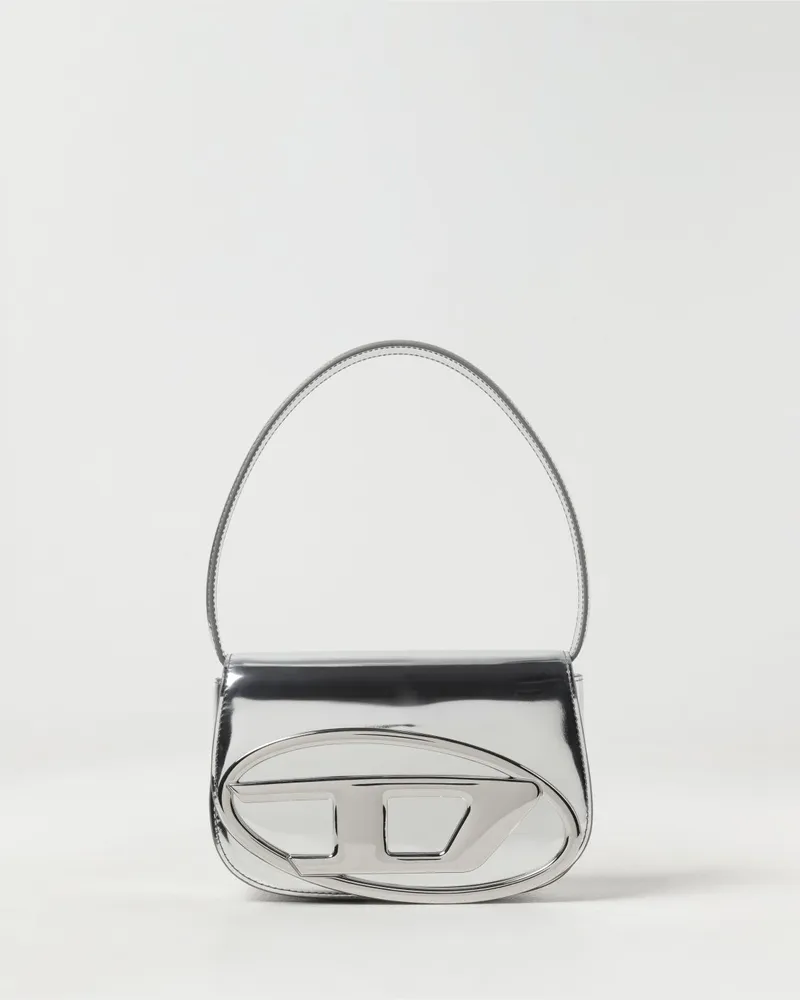 Diesel Schultertasche damen Silber