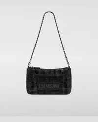 Moschino Schultertasche Schwarz