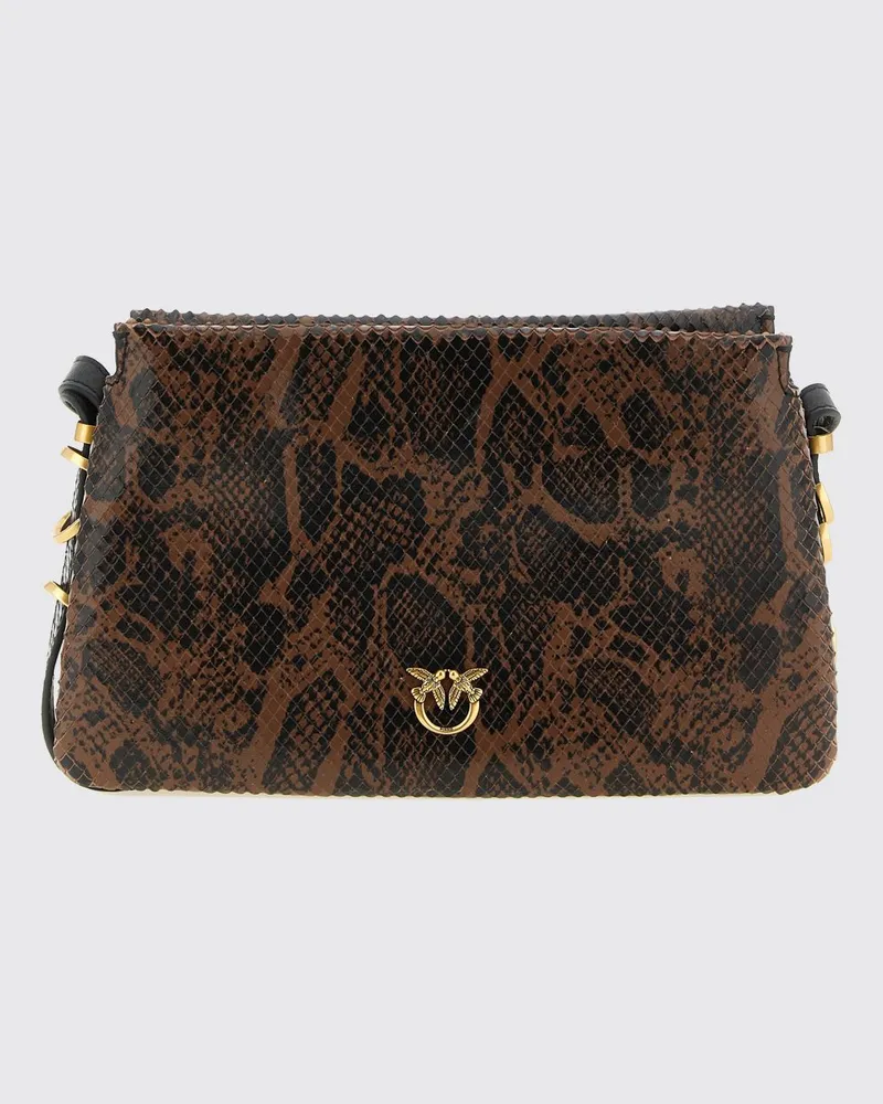 Pinko Umhängetasche damen Braun