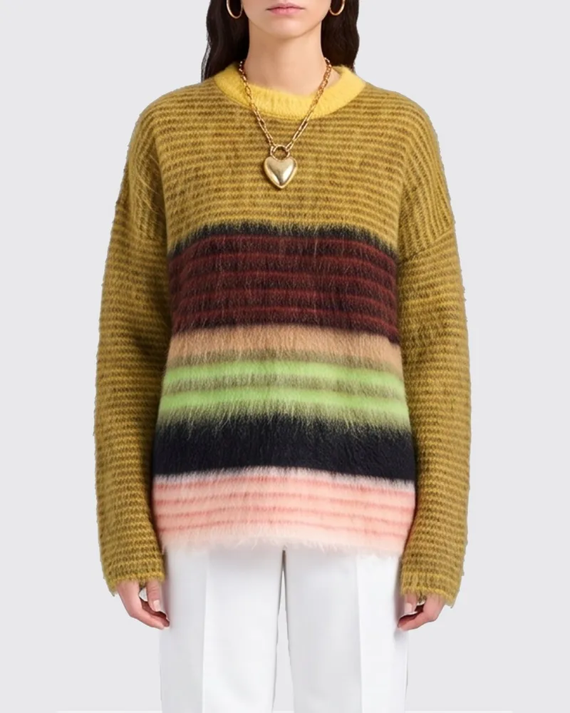 La DoubleJ Pullover damen Gelb
