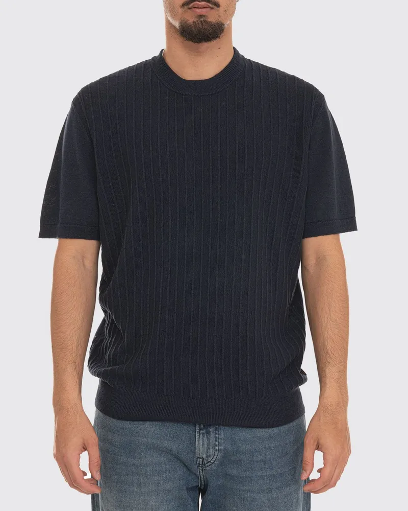 HUGO BOSS Pullover herren Blau