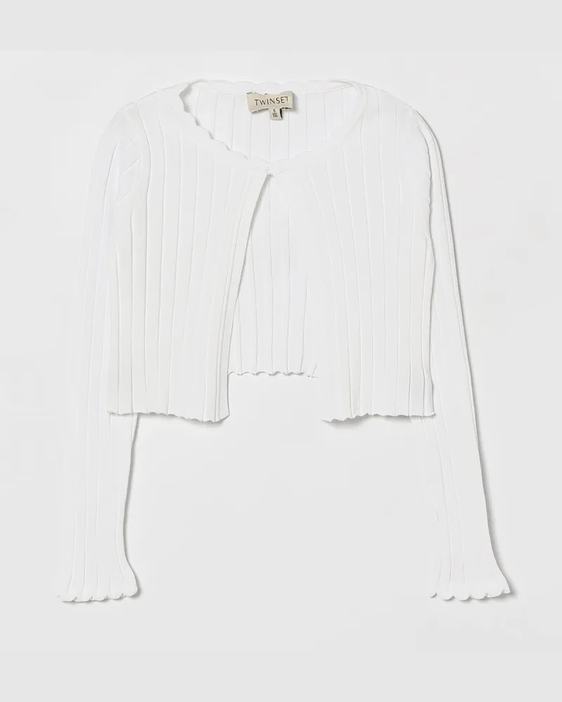 Twin-Set Jacke kinder Weiß