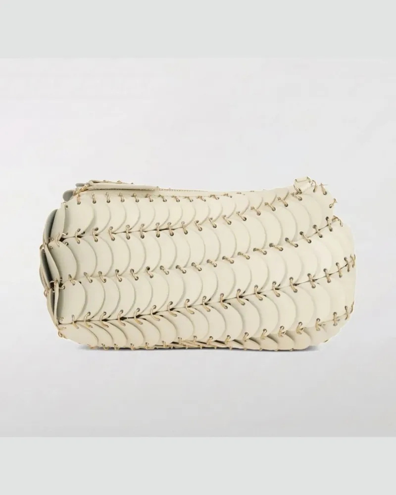 Paco Rabanne Schultertasche damen Weiß