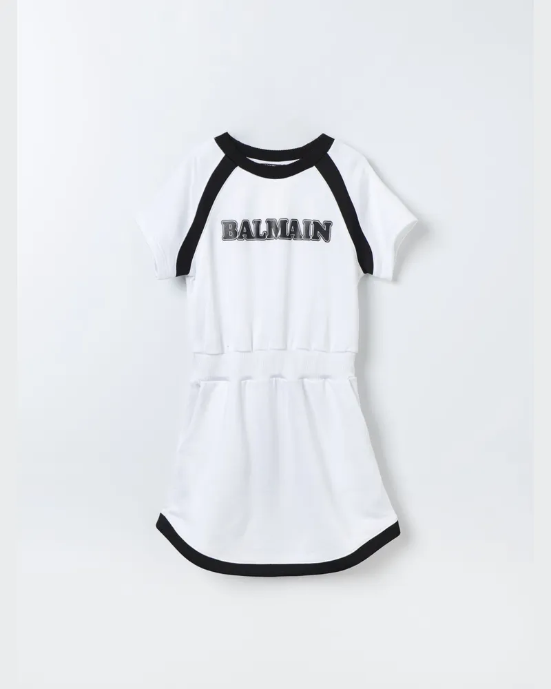 Balmain Kleid kinder  Kids Weiß