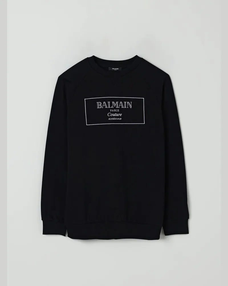 Balmain Pullover kinder Schwarz