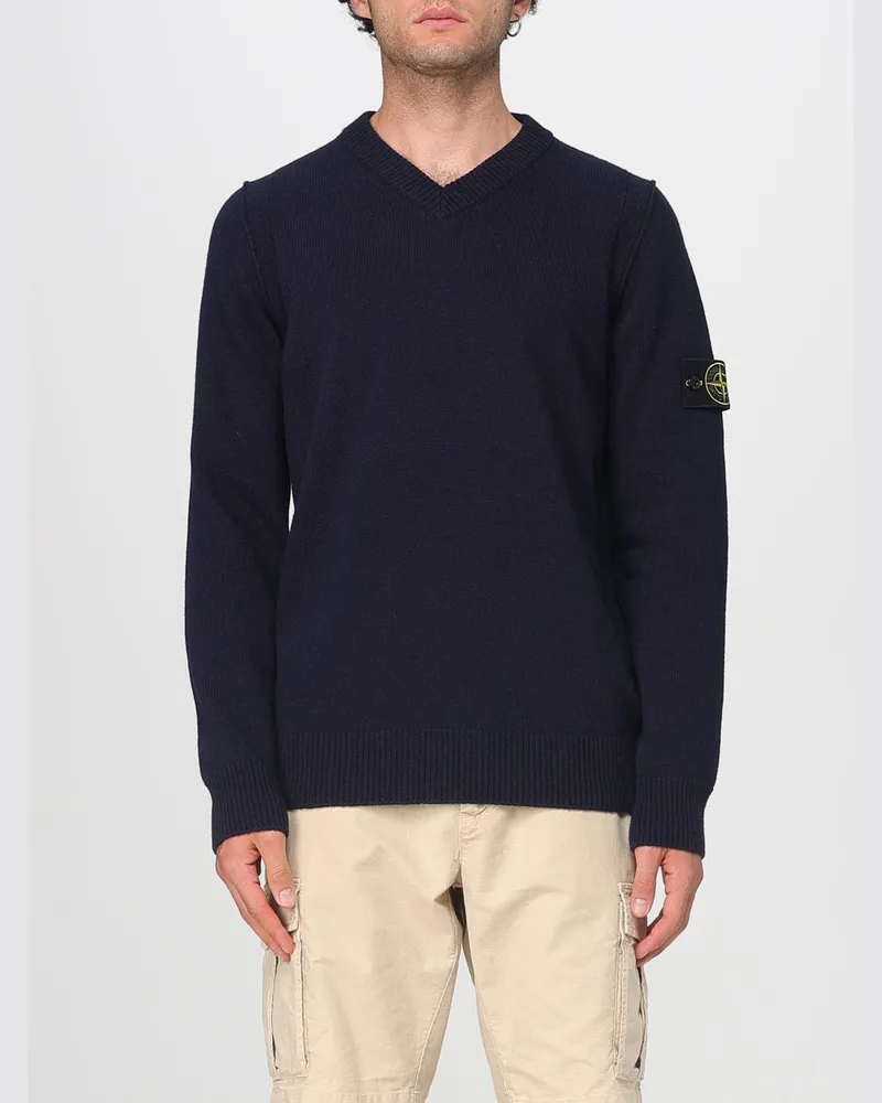Stone Island Pullover herren Blau