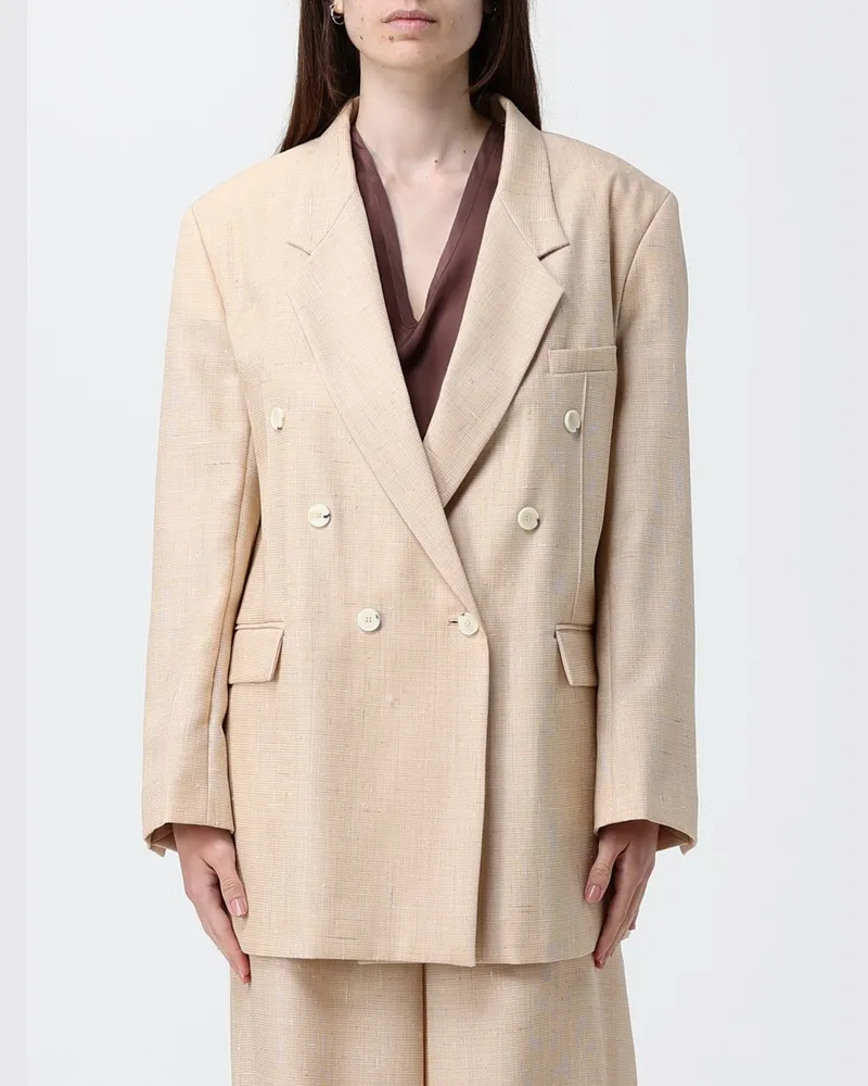 ALYSI Zweireihiger Blazer Beige