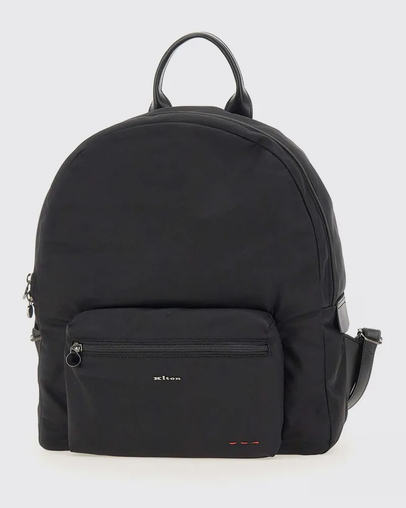 Kiton Rucksack herren Schwarz