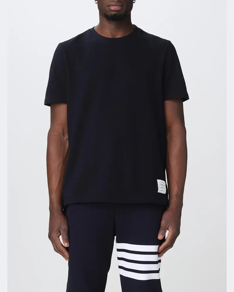 Thom Browne T-shirt herren Navy
