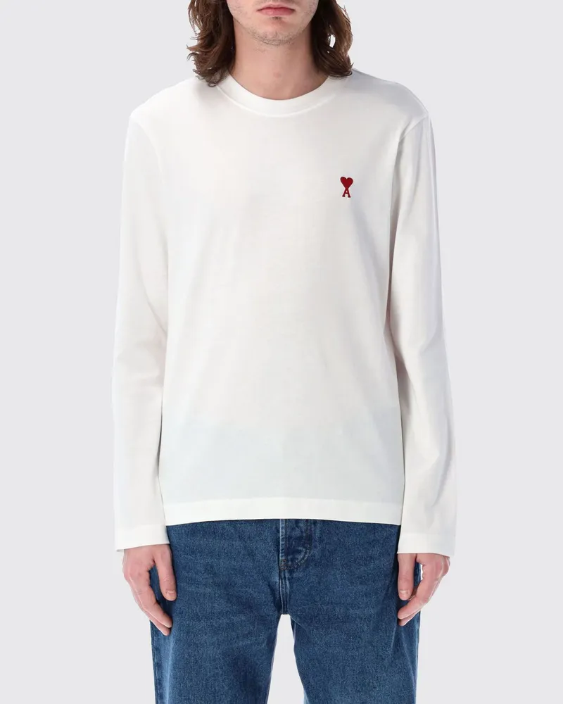 AMI Paris T-shirt herren Weiß