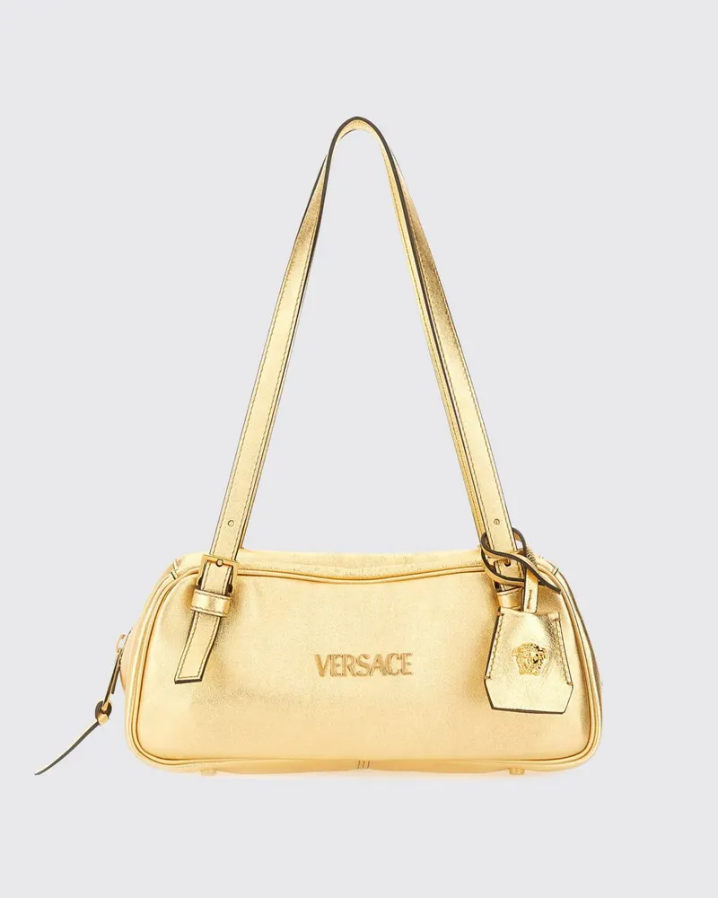 Versace Schultertasche damen Gold