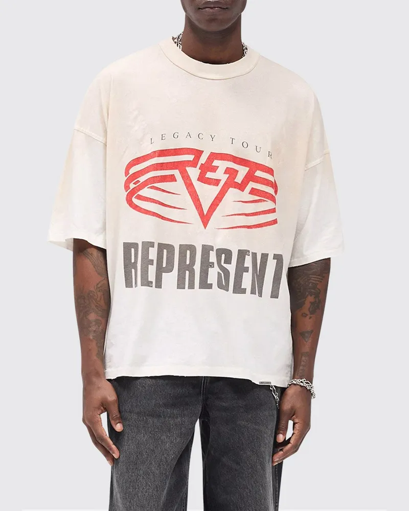 REPRESENT Polo herren Weiß