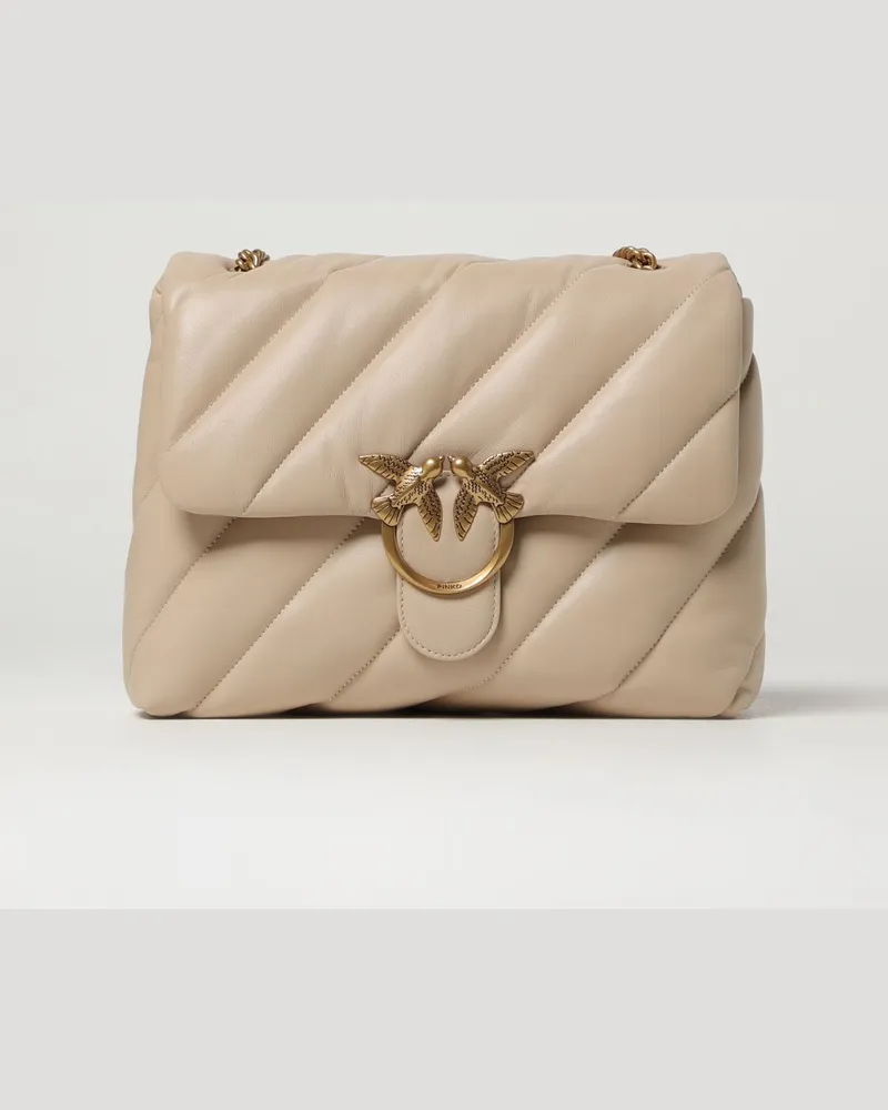 Pinko Schultertasche damen Sand