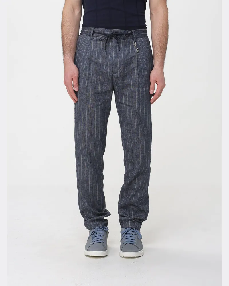 Manuel Ritz Hose herren Blau