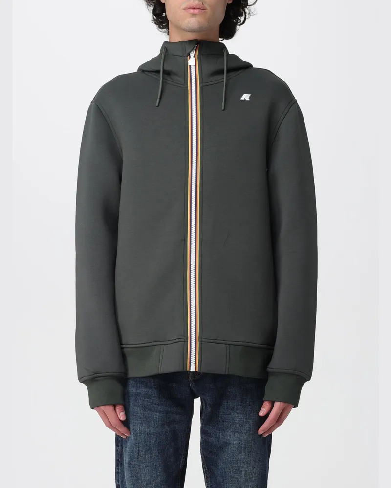 K-Way Sweatshirt herren Military