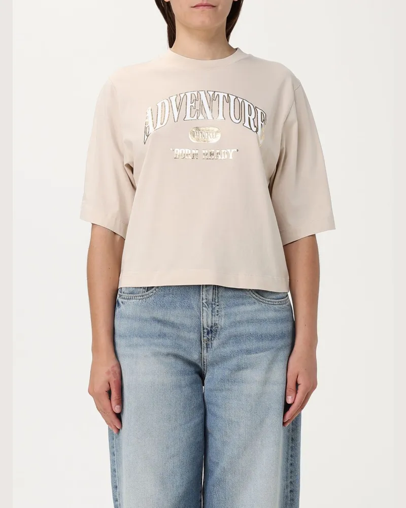 Pinko T-shirt damen Beige
