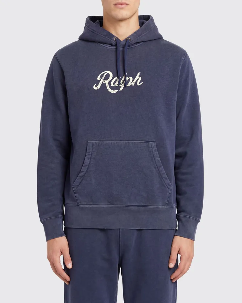 Ralph Lauren Hoodie aus Baumwollmischung Navy