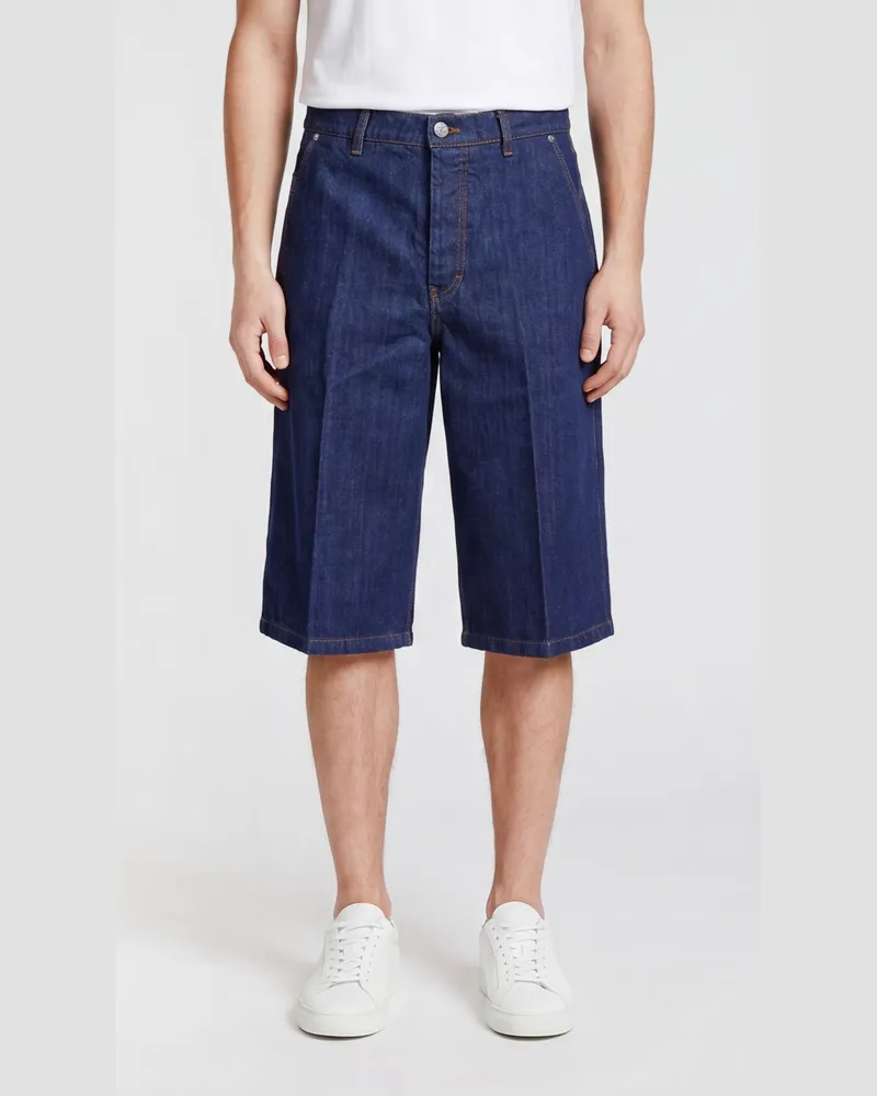 AMI Paris Shorts herren Indigo