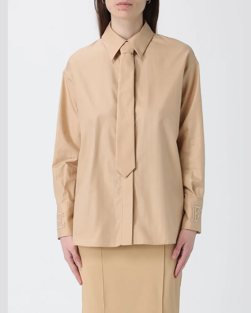 Elisabetta Franchi Hemdbluse damen Braun