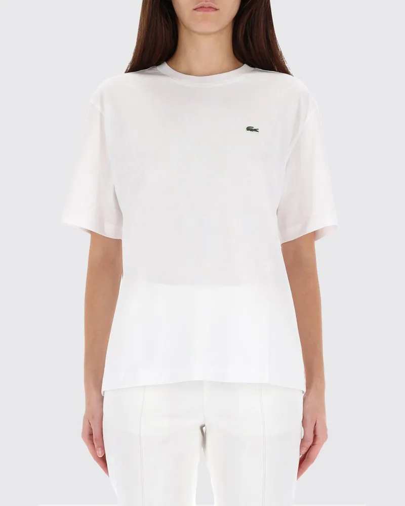 Lacoste Polo damen Weiß