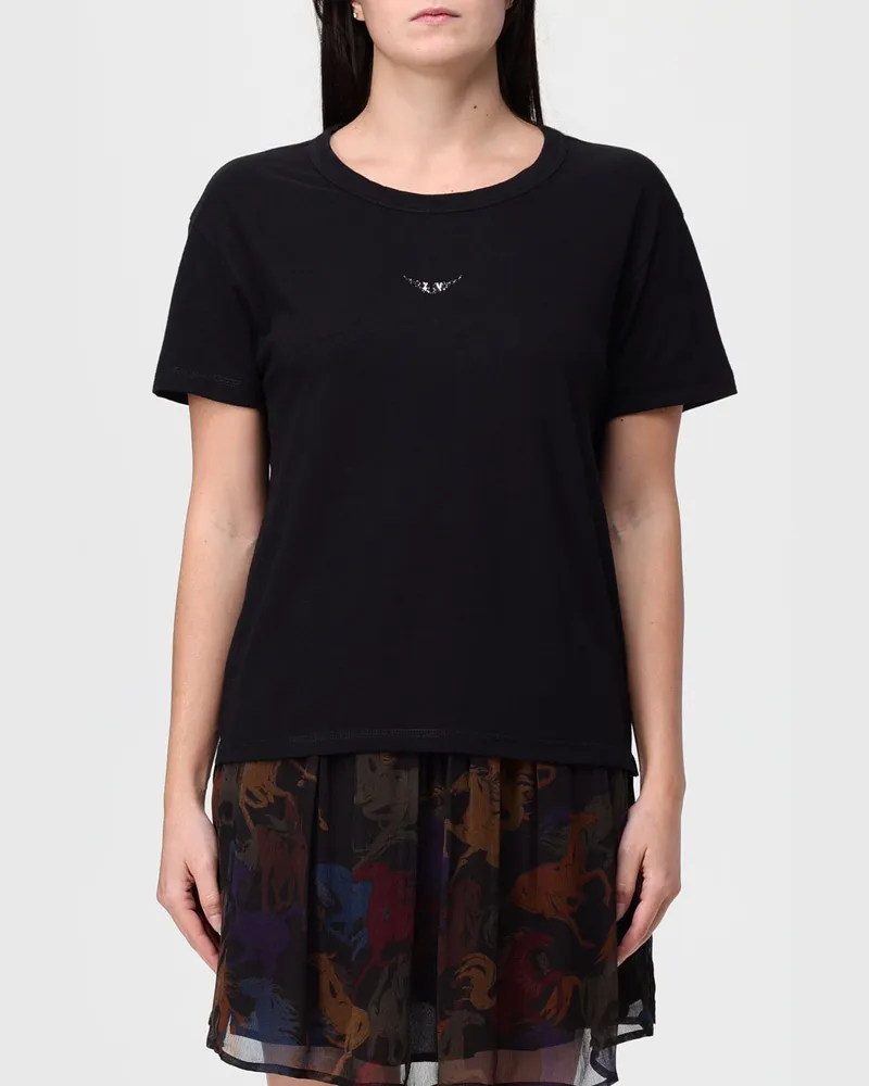 Zadig & Voltaire T-shirt damen Zadig & Voltaire Schwarz