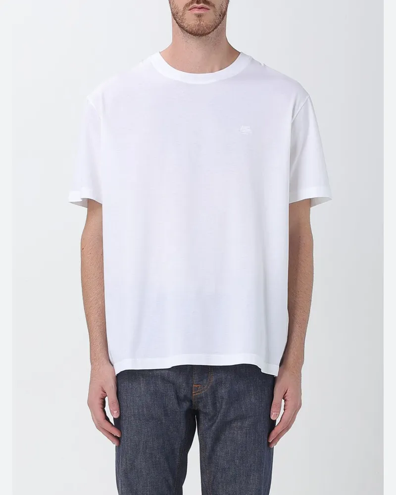 Etro T-shirt herren Weiß