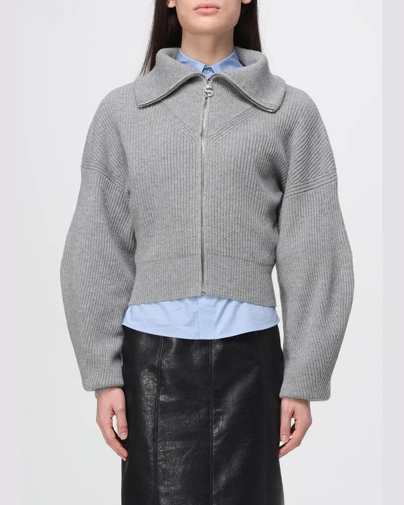 SPORTMAX Strickjacke damen Grau