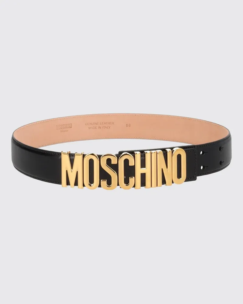 Moschino Gürtel damen Schwarz