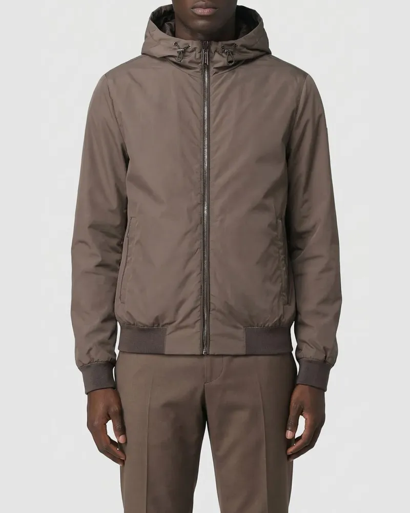 MOORER Mantel herren Braun