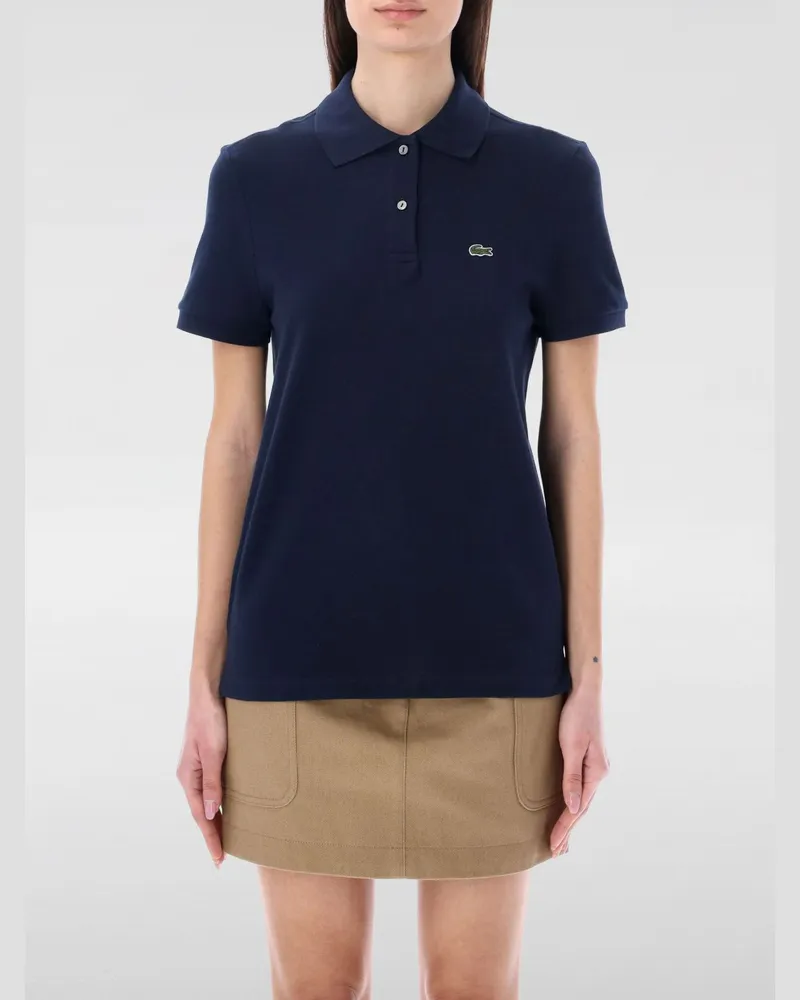 Lacoste T-shirt damen Navy