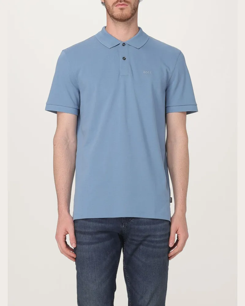 HUGO BOSS Polo herren Hellblau